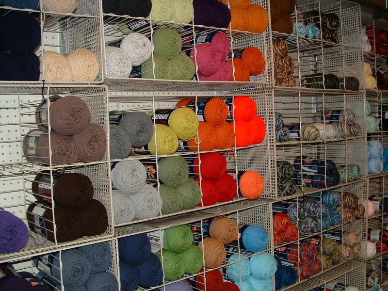 Hand knitting yarns, we can special order for you too!